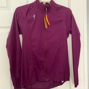 Purple women specialized windbreaker